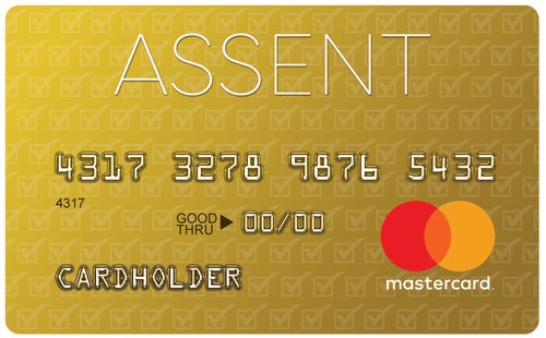 Assent platinum Mastercard