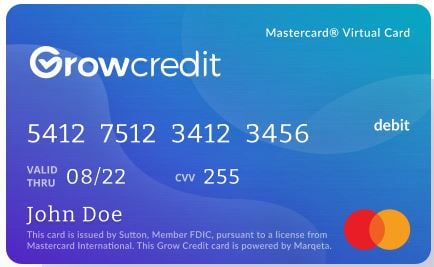 Grow credit card