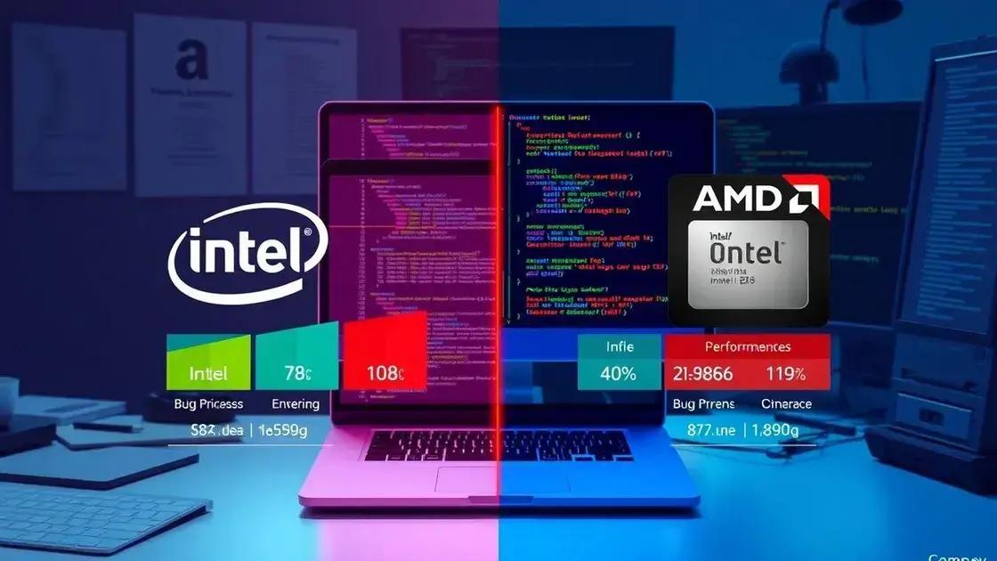 Comparing performance: Intel vs. AMD processors Comparing performance: Intel vs. AMD processors