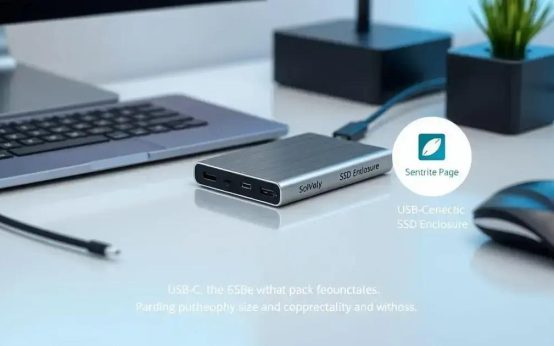 SSD enclosure that keeps your data cool and safe