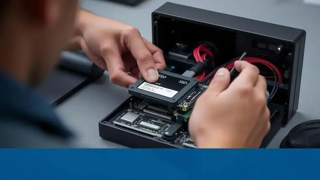 Installation and setup of your SSD enclosure